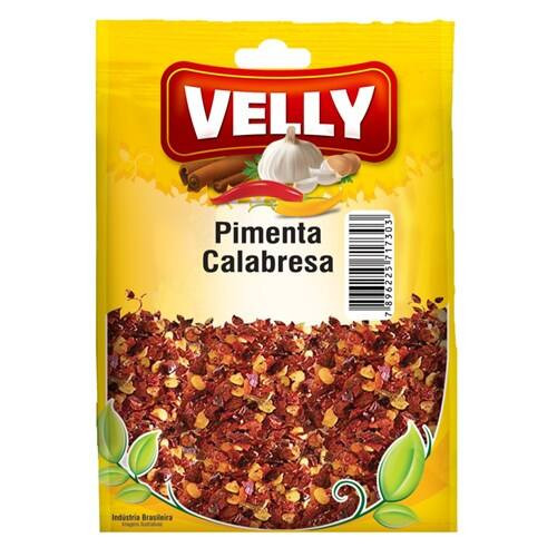 Pimenta Calabresa Velly Embalagem 20g
