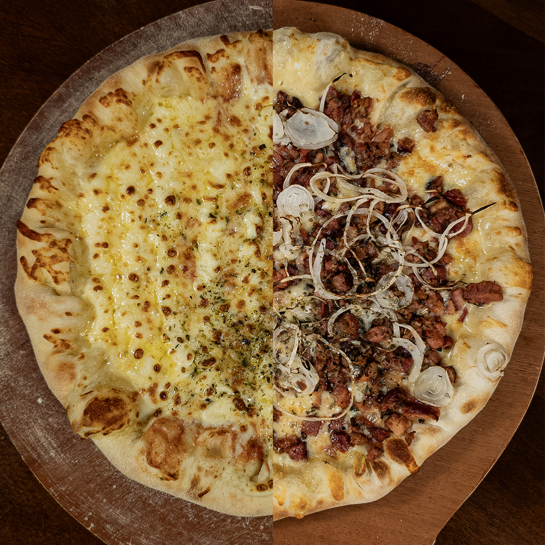Pizza Dois Sabores Pequena