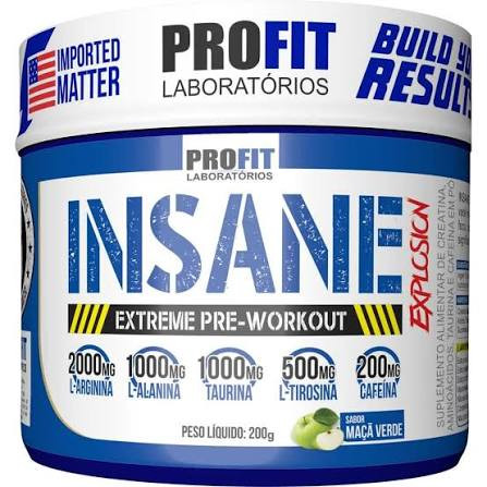 Pre T Insane Explosion Profit Maca Verde Pt 200g
