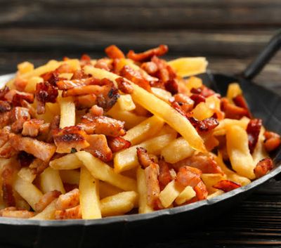 Fritas+Bacon