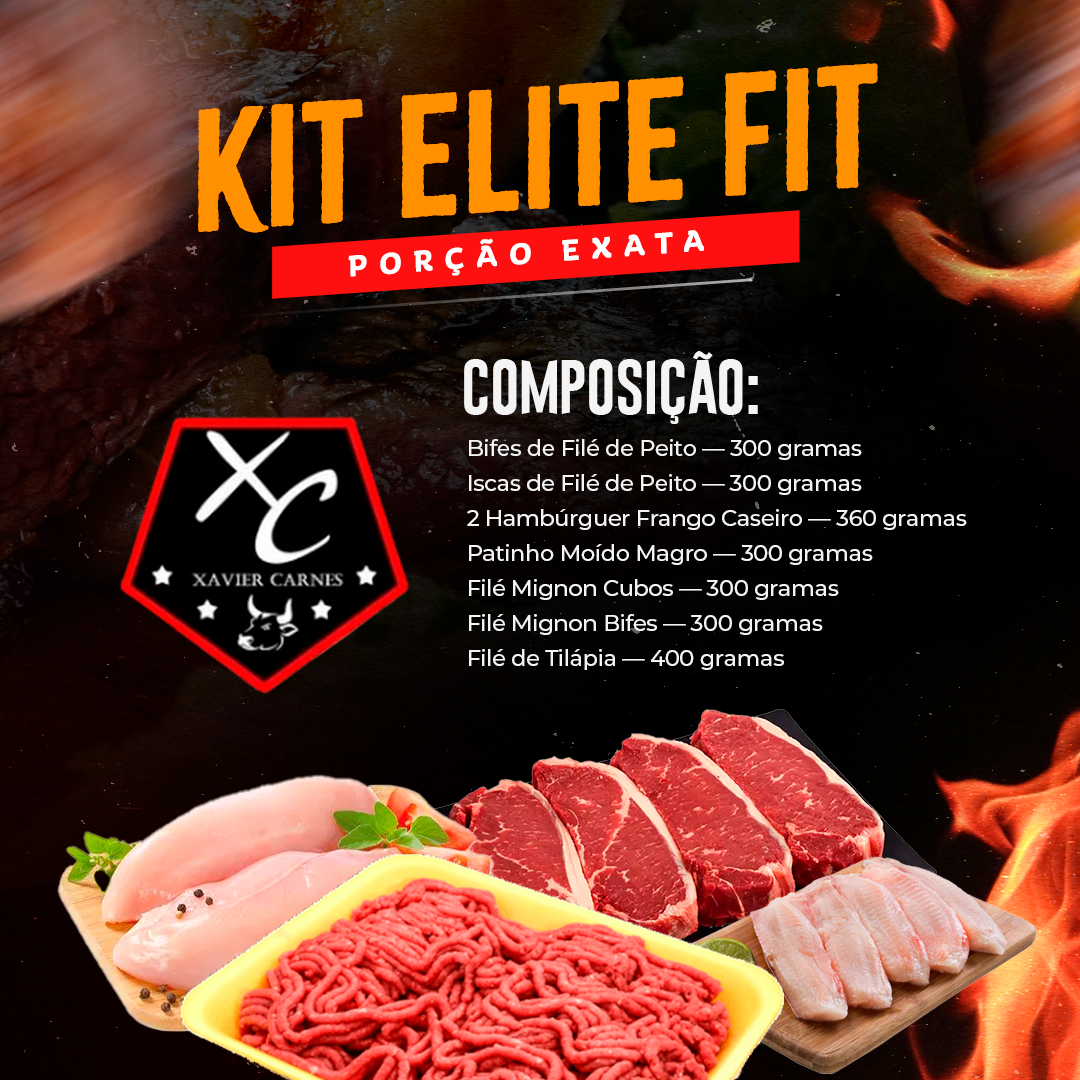 KIT ELITE FIT PORCAO EXATA