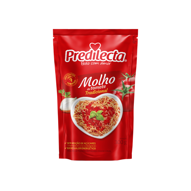 Molho Tomate Predilecta Sc Refogado 300g