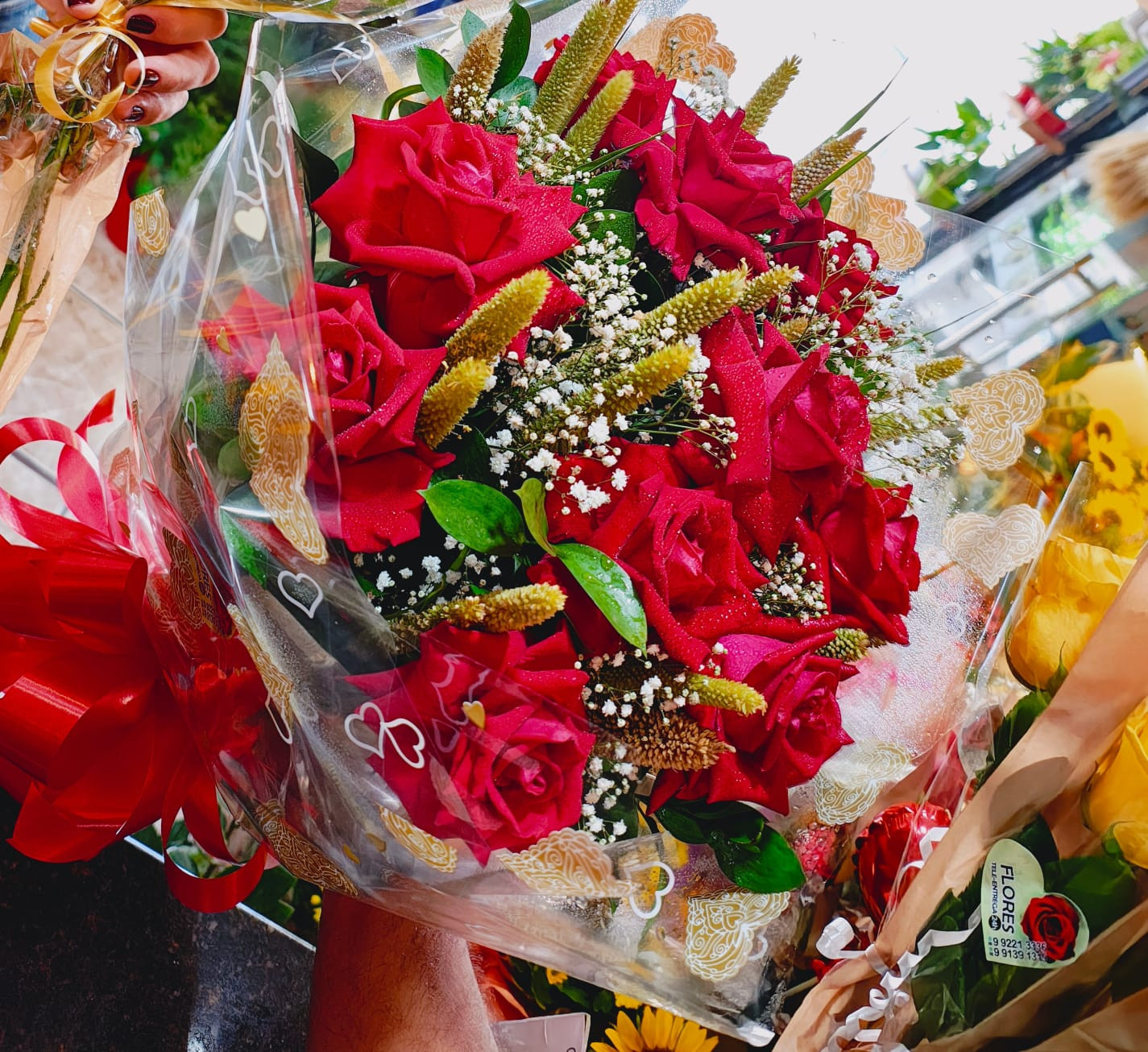 Buquê 11 Rosas Importadas