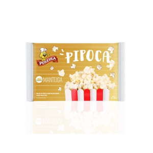 PIPOCA MICRO ONDAS PEREIRA 100G MANTEIGA