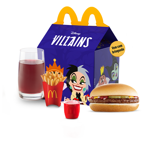 McLanche Feliz com Hamburger