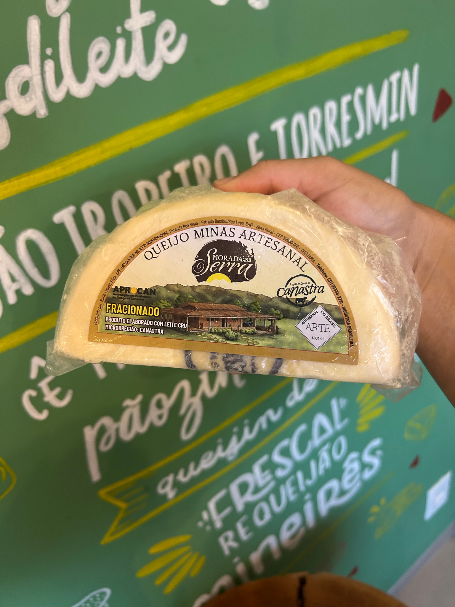 Queijo Canastra Morada da Serra - 550g 