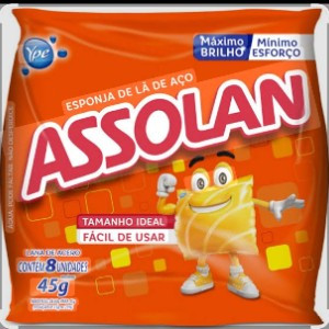 ESPONJA DE LA DE ACO ASSOLAN 45G