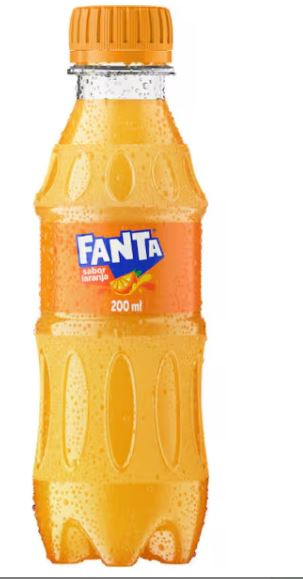 Fanta Refrigerante Laranja 200ml