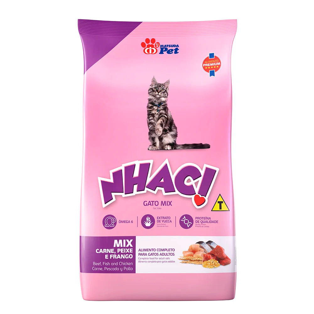 RAÇÃO NHAC GATO MIX
