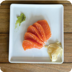Sashimi de Salmao