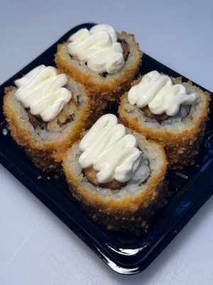 Hot Roll de Camarao Empanado