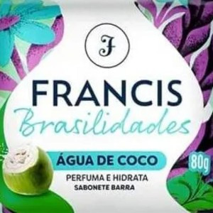 SABONETE FRANCIS BRASILIDADES AGUA DE COCO 80G
