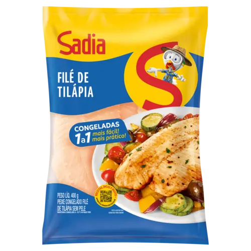 FILÉ DE TILÁPIA PCT 400G SADIA