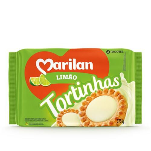 Biscoito Marilan Tortinha Limão 375g