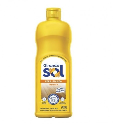 Cera Girando Sol amarela 750ml