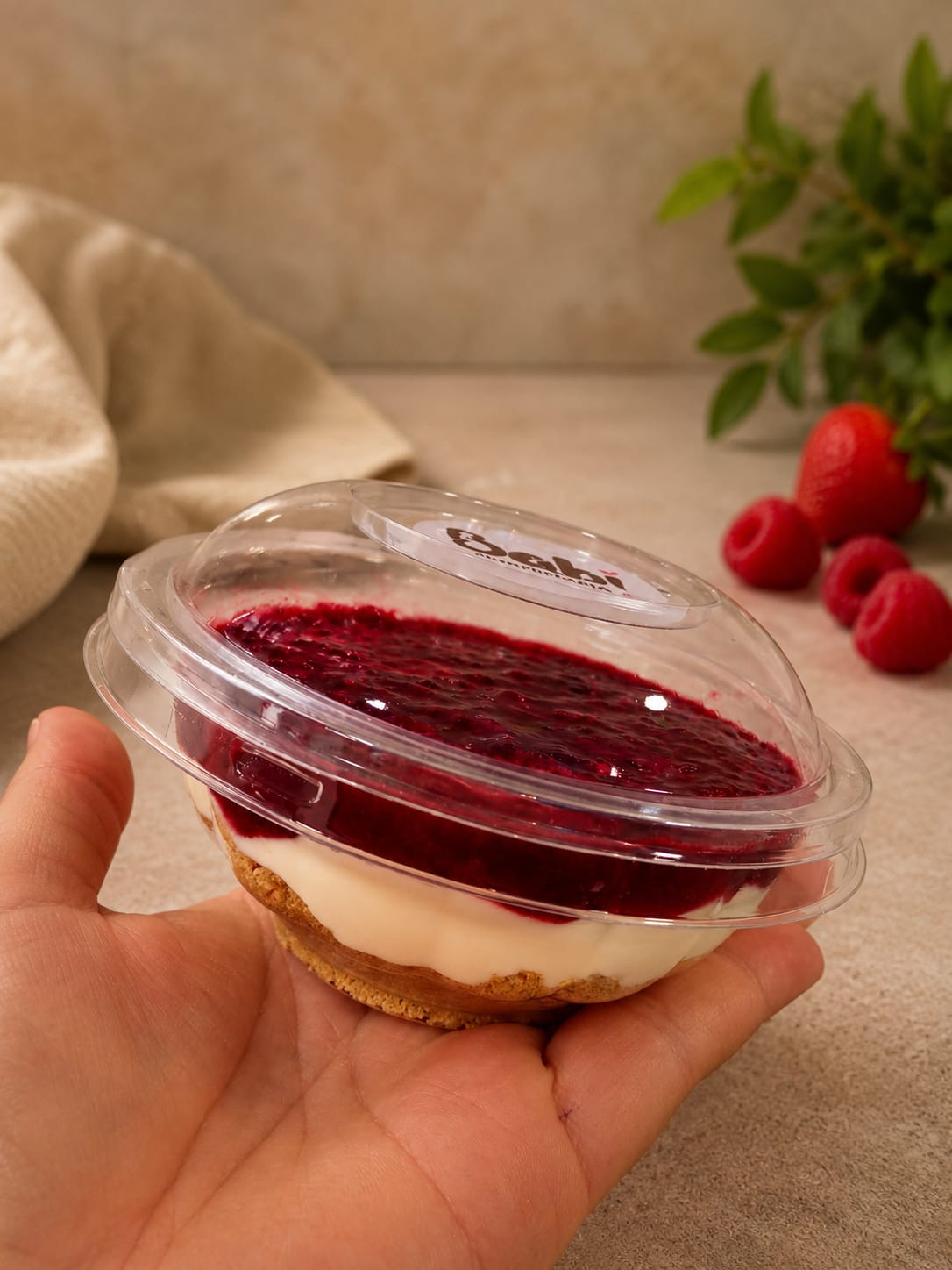 CHEESECAKE FRUTAS VERMELHAS 