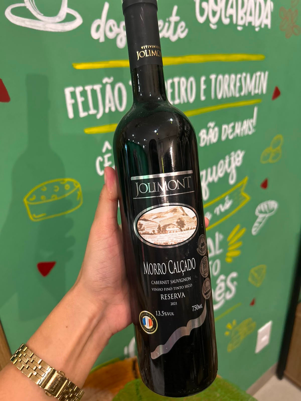 Vinho Jolimont Morro Calcado Reserva  Cabernet Sauvignon - 750ml