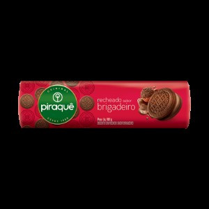 BISCOITO PIRAQUÊ RECHEADO DE BRIGADEIRO 160G