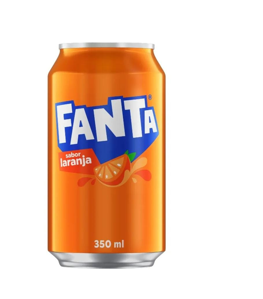 REFRIGERANTE - FANTA LARANJA LATA