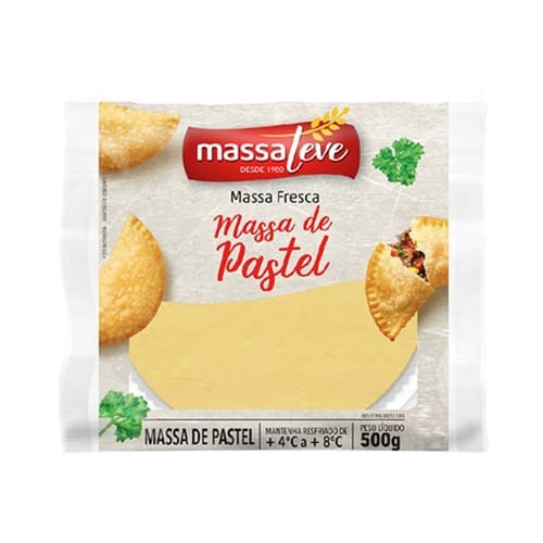 Massa para Pastel Massa Leve 500g