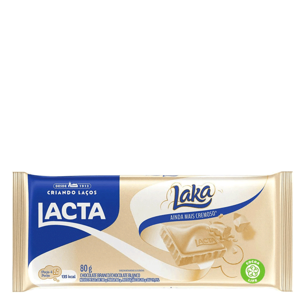 BARRA LACTA LAKA 80G