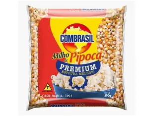 Milho de Pipoca Premium (Combrasil) 400g