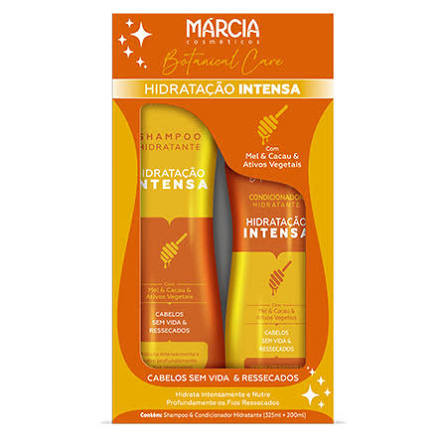 SHAMPOO E CONDICIONADOR MARCIA HIDRATACAO INTENSA