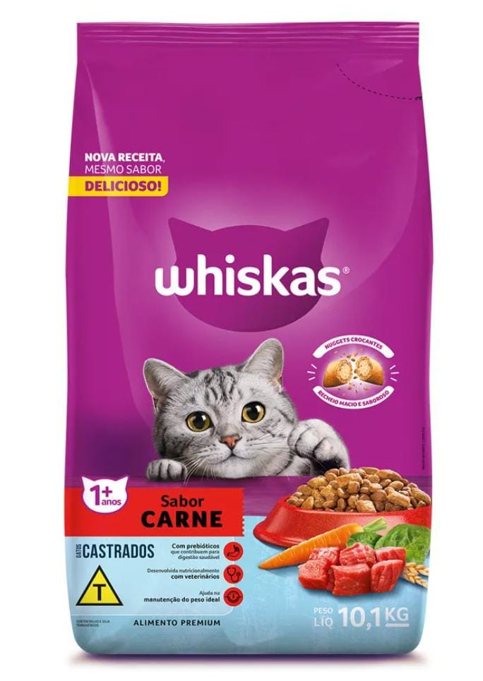 Whiskas Carne Castrado