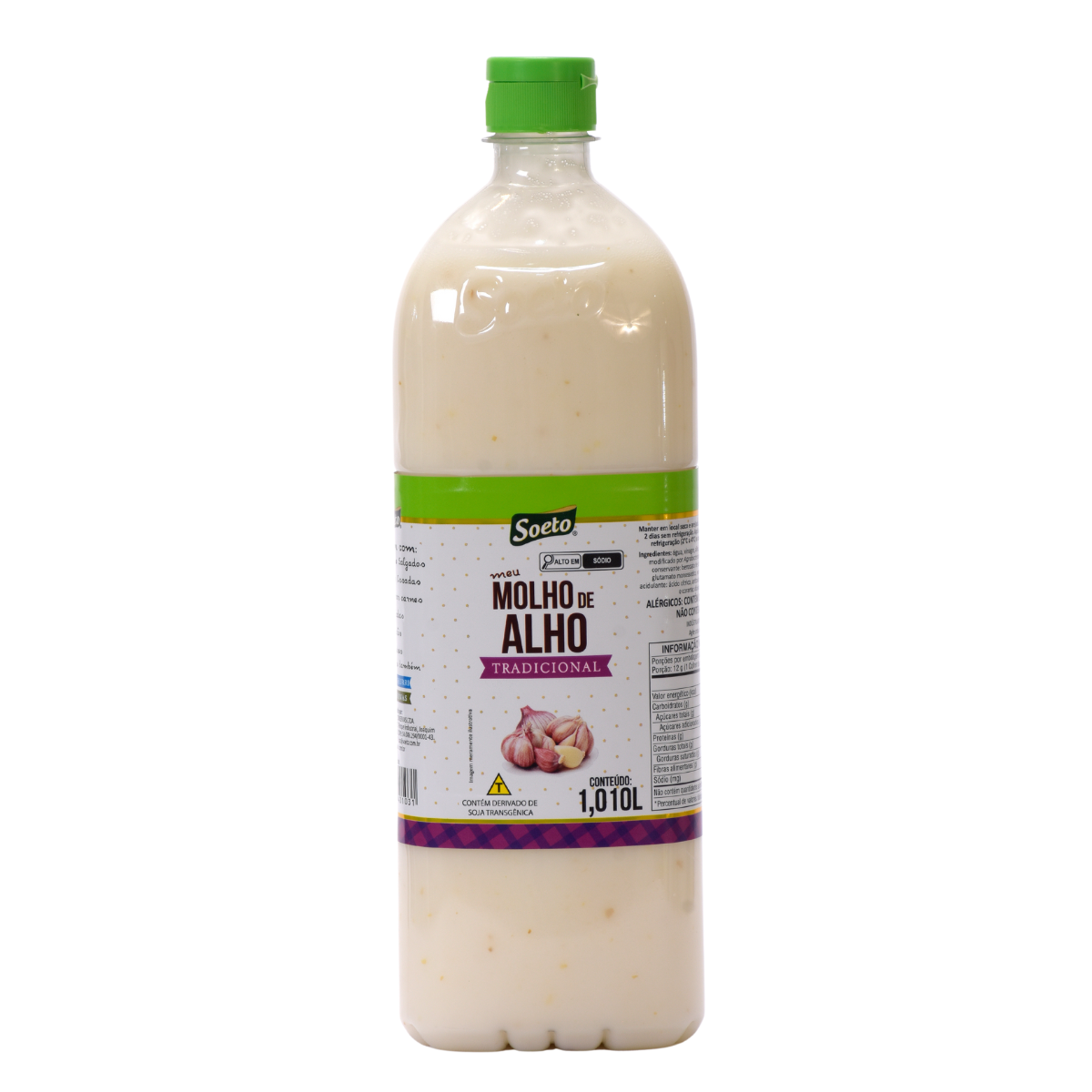 Molho de alho tradicional 1L