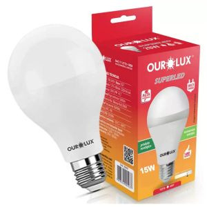 LAMPADA LED OUROLUX 15W BIVOLT??