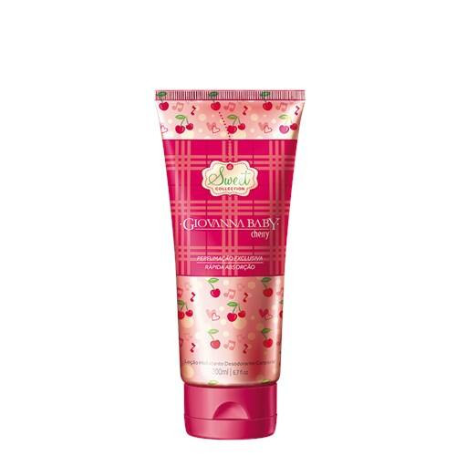 Loção Hidratante Giovanna Baby Cherry Embalagem 200ml