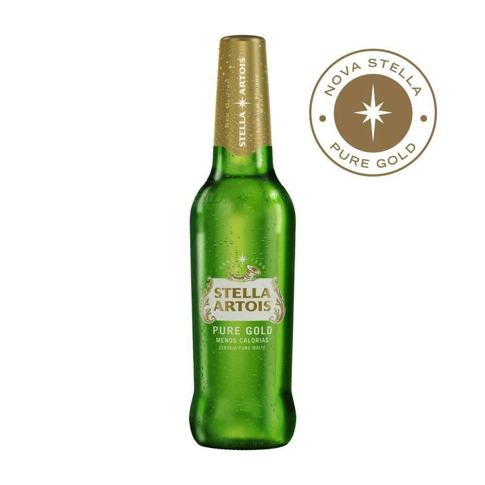 CERVEJA STELLA ARTOIS PURE GOLD LN 330ML
