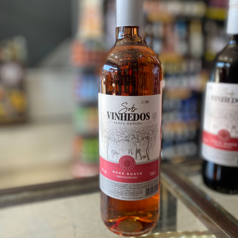 VINHO VINHEDOS ROSE SUAVE 750ML