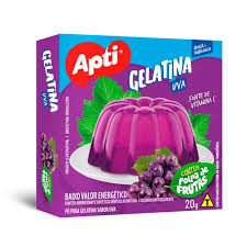 Gelatina Apti Uva 20g