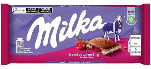 BARRAO MILKA 100G FRAMBOESA