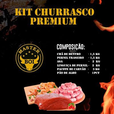 KIT CHURRASCO PREMIUM
