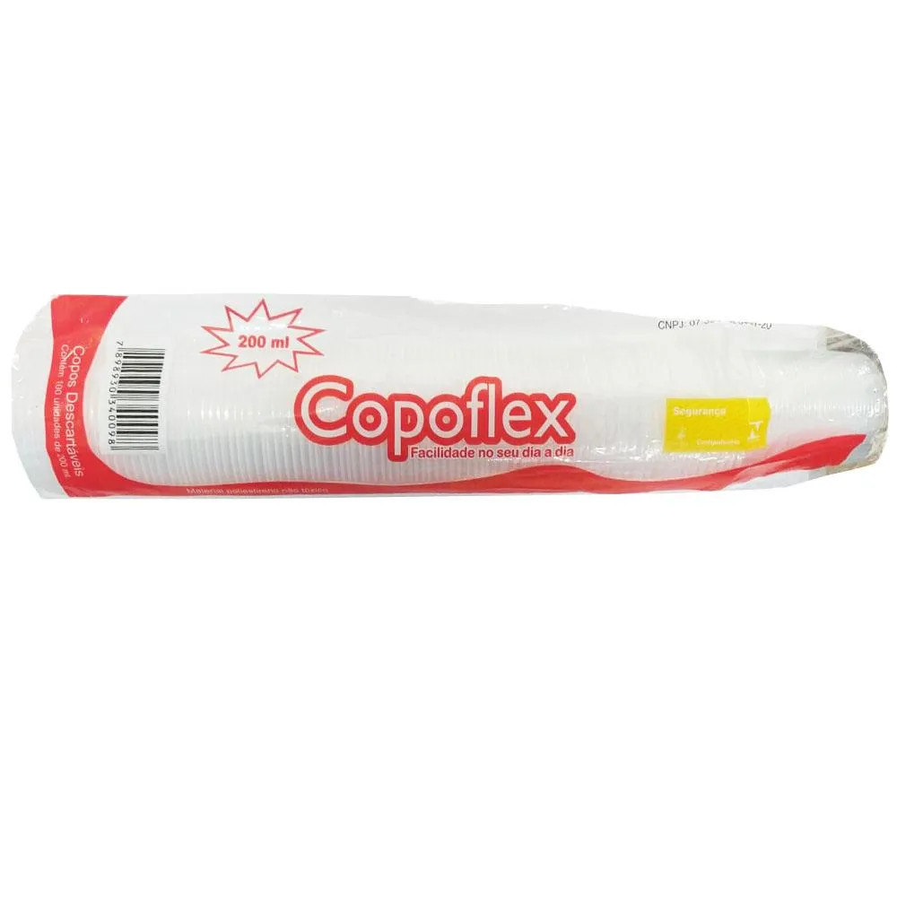 Copo Descartavel Copoflex 200ml