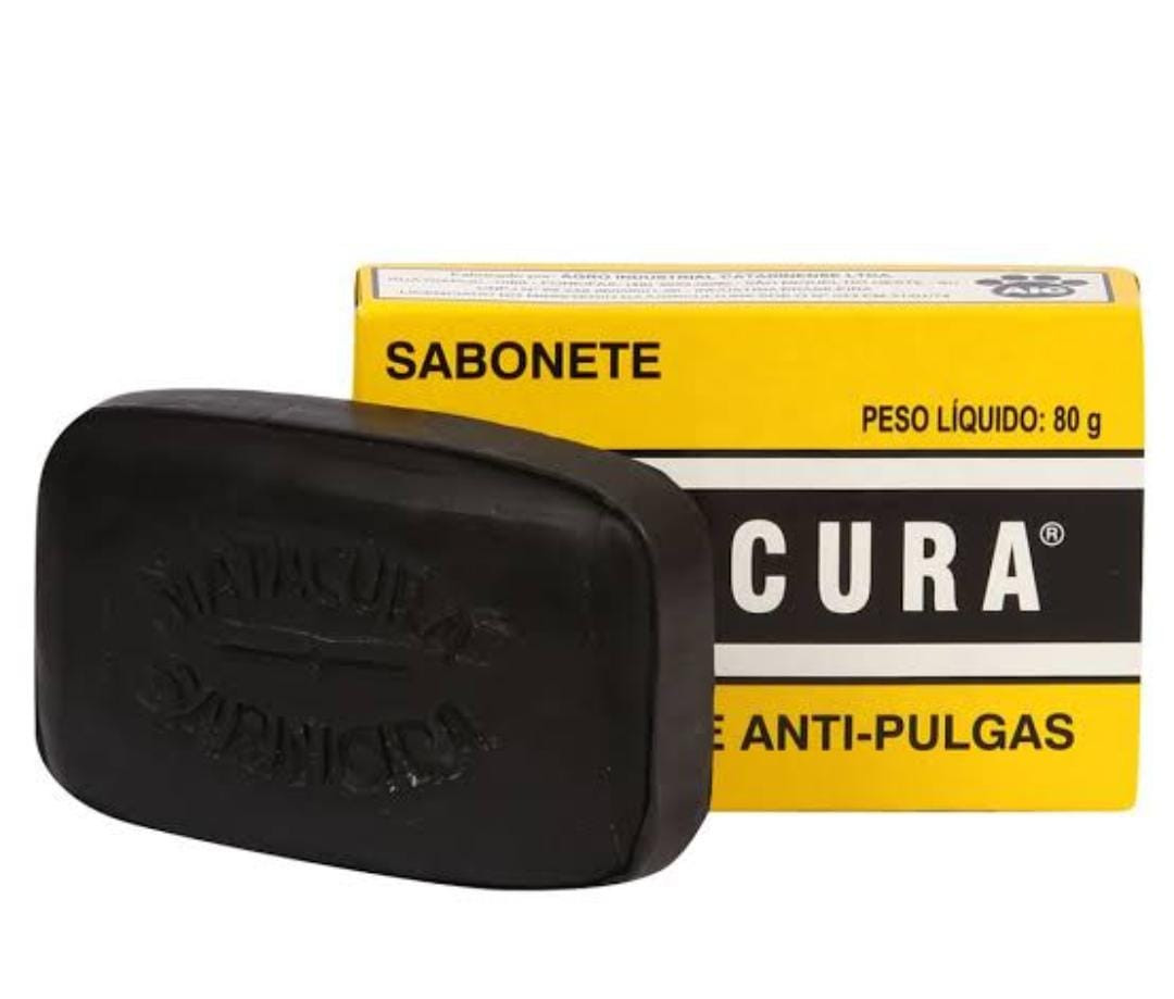 Sabonete Matacura Sarnicida e Antipulgas 