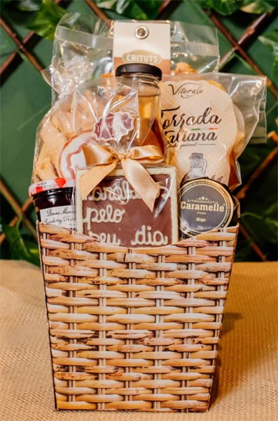 Cesta Cachepô Vime