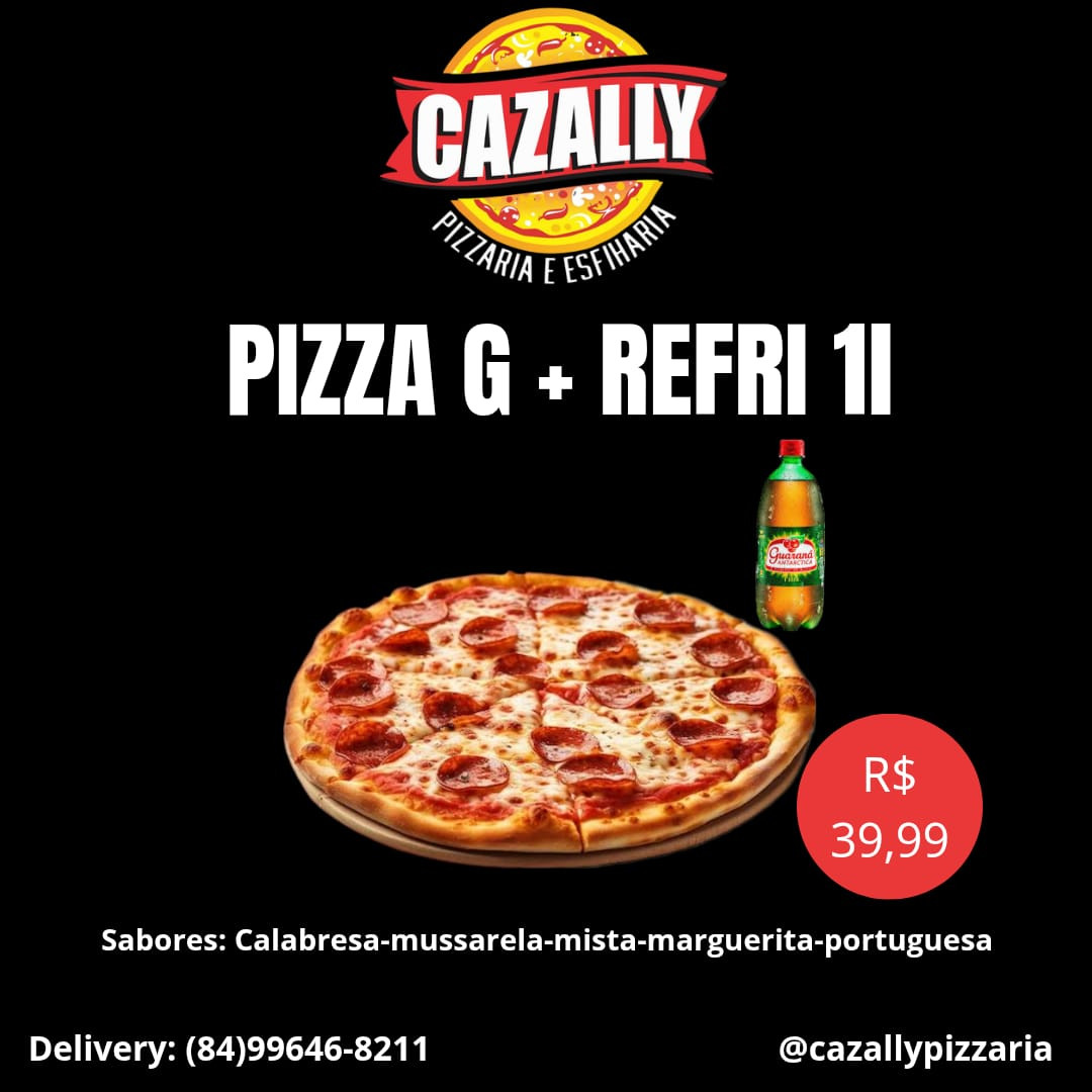 Pizza G + Refri 1L