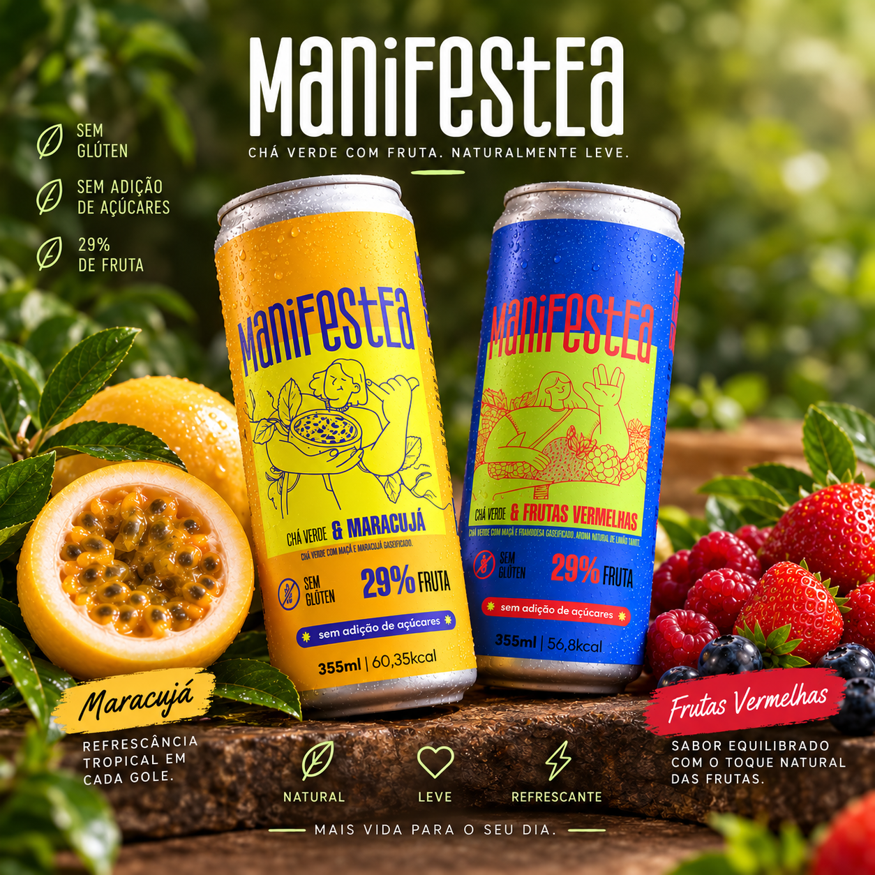 ManiFESTea Frutas Vermelhas