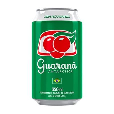 Refrigerante Guaraná sem Açúcar Antarctica 350ml