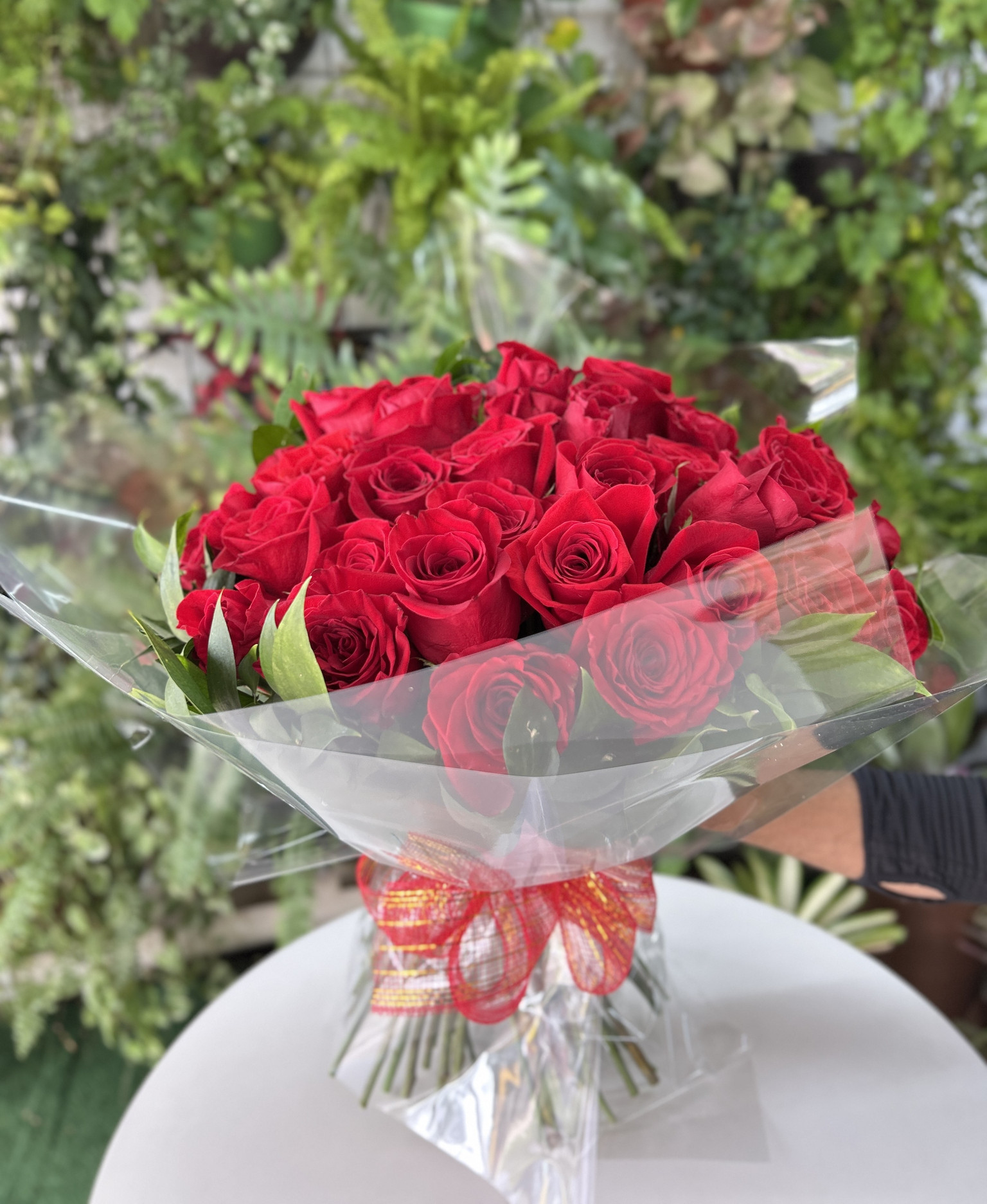 BUQUÊ 36 ROSAS IMPORTADAS 