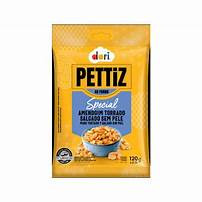 AMENDOIM CROCANTE TORRADO SEM PELE 120G PETTIZ