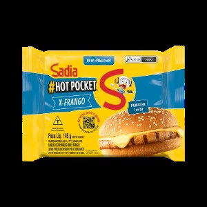 HOT POCKET DE FRANGO SADIA 145G