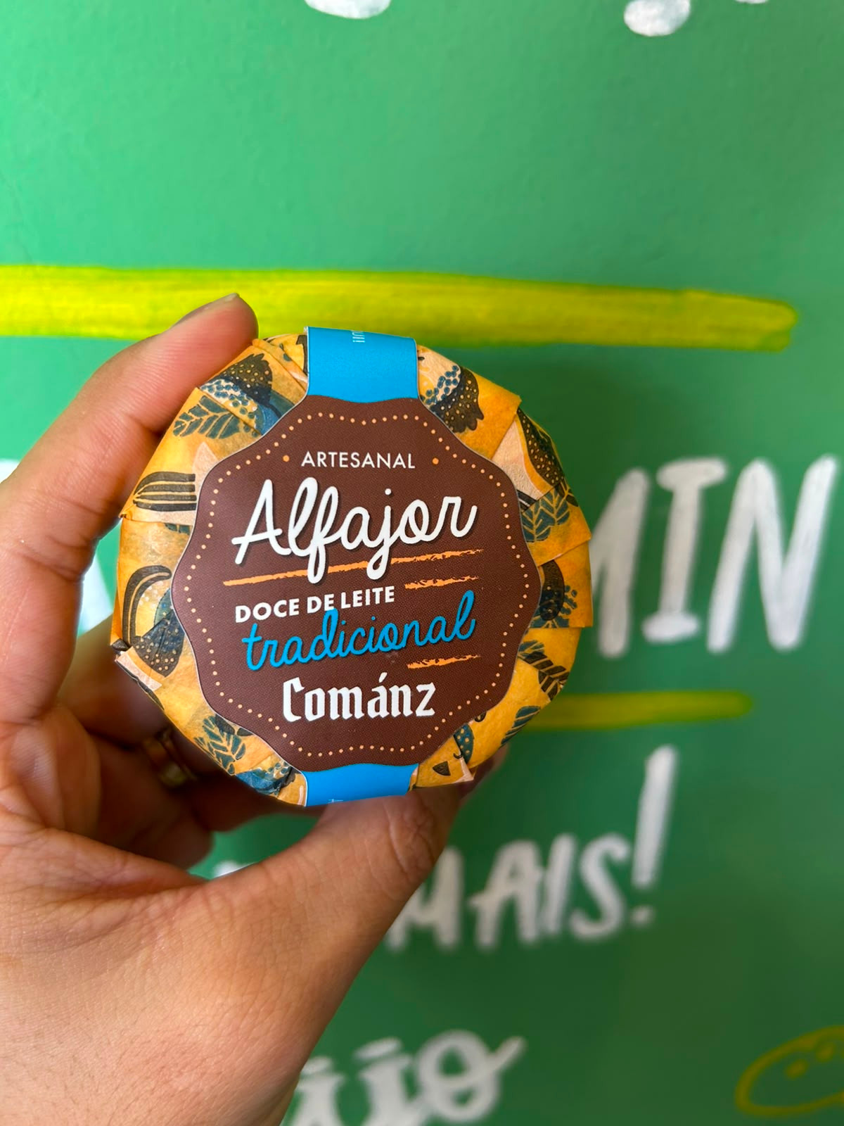 Alfajor Artesanal Doce de Leite Tradicional - 85g