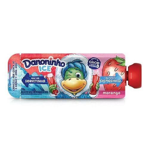 Petit Suisse Ice Sabor Morango Danoninho 70g