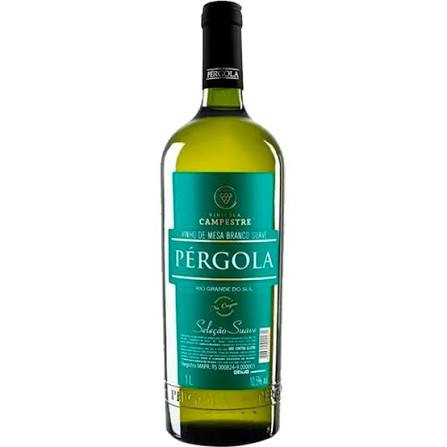 Vinho Branco Nac Pergola Selecao Suave 1l