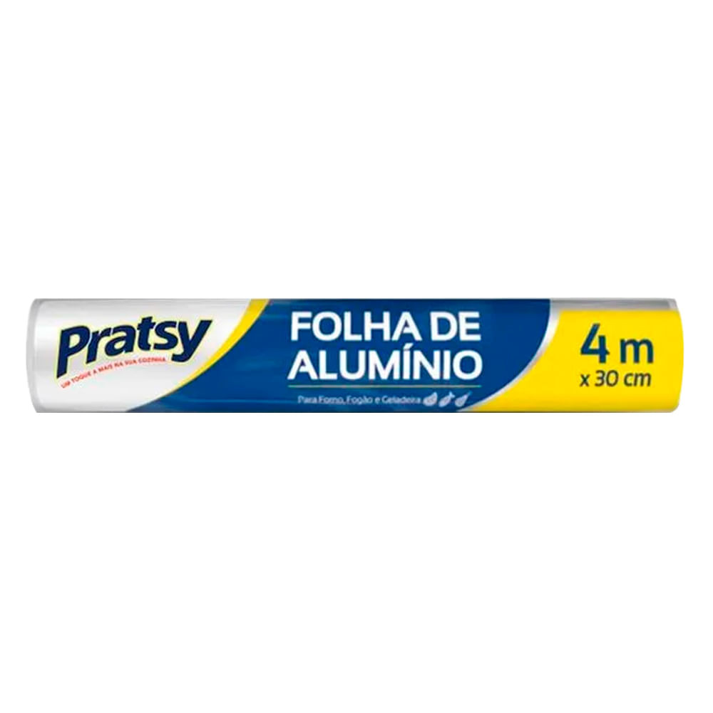 FOLHA DE ALUMINIO 30X4M PRATSY