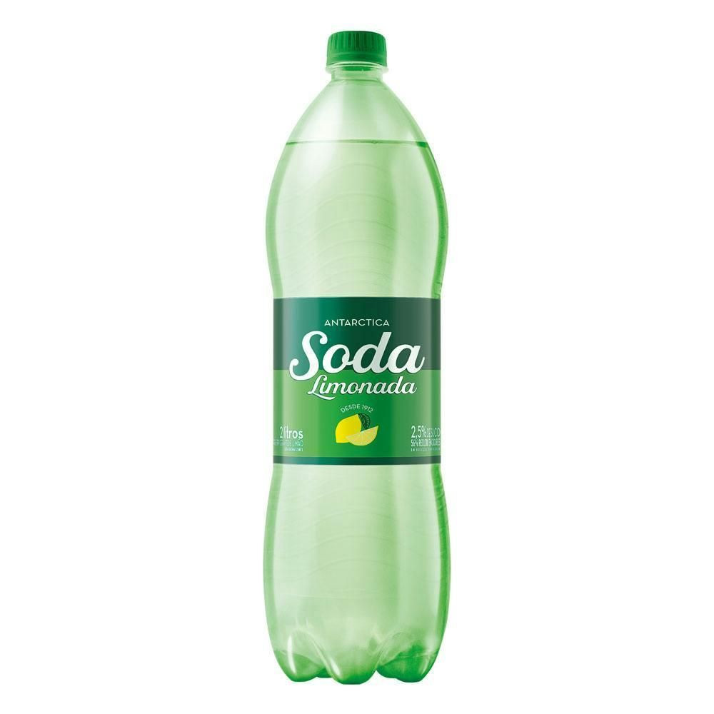 REFRIGERANTE ANTARCTICA SODA LIMONADA PET 2L